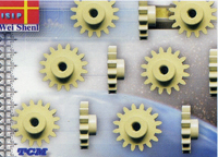 偉勝_各類型正齒輪：PVC、PDFE、MC、SUS、銅齒輪訂製品